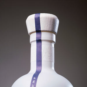 Close up shot Whiteout tequila bottle