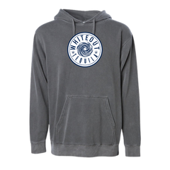 White Out Tequila French Terry Hoodie - Agave Charcoal